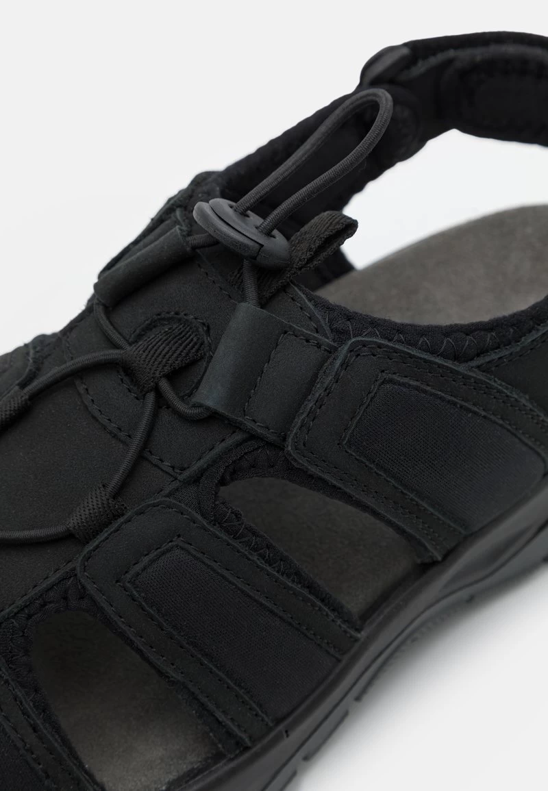 Pier One LEATHER - Trekkingsandale - Black 6 Pier One LEATHER - Trekkingsandale - Black – Bild 6