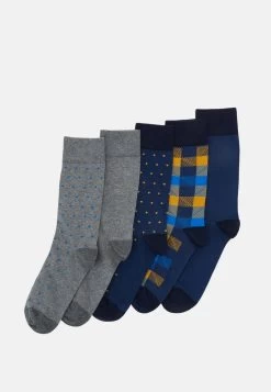 Pier One 5 PACK - Socken - Yellow/dark Blue/grey 9 Pier One 5 PACK - Socken - Yellow/dark Blue/grey -Pier One b007253874864f13810eb266ab954999 2