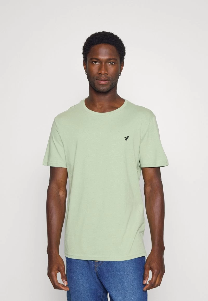 Pier One 5 PACK - T-Shirt Basic - White/blue/stone 6 Pier One 5 PACK - T-Shirt Basic - White/blue/stone – Bild 6