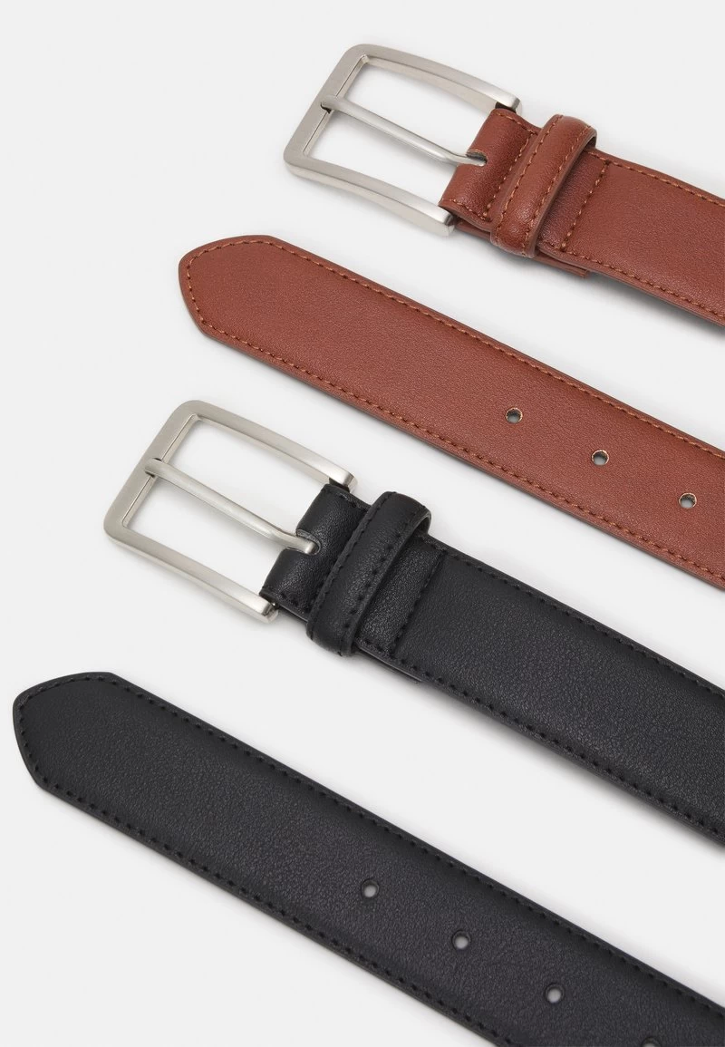 Pier One 2 PACK - Gürtel - Brown/black 2 Pier One 2 PACK - Gürtel - Brown/black – Bild 2