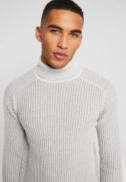 Pier One Strickpullover - 111 - Mottled Light Grey 9 Pier One Strickpullover - 111 - Mottled Light Grey -Pier One d1774a40fde44346aea6a7dd67f4ca51