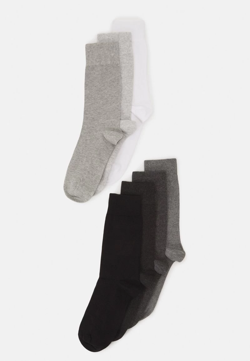 Pier One 7 PACK - Socken - Black/grey 1 Pier One 7 PACK - Socken - Black/grey
