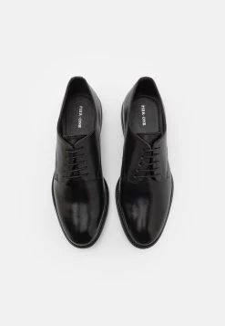 Pier One LEATHER - Schnürer - Black 9 Pier One LEATHER - Schnürer - Black -Pier One d329b480fd9647fcb02de0ad52e20a04