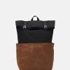 Pier One UNISEX - Tagesrucksack - Brown/black