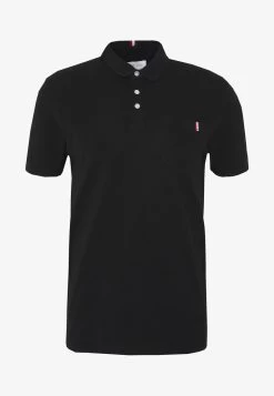 Pier One TRICOLORE TRIM POLO - Poloshirt - Black 9 Pier One TRICOLORE TRIM POLO - Poloshirt - Black -Pier One e404807e1e204940957c687903f2c960 1
