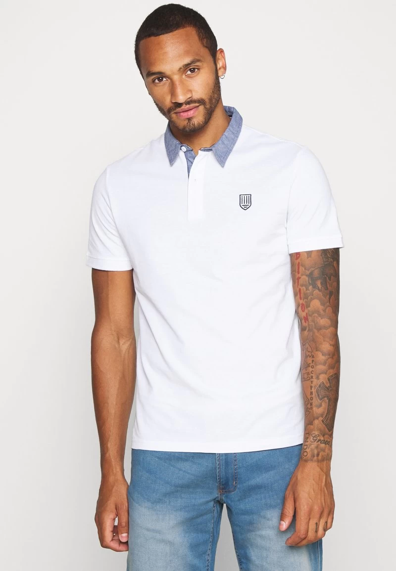Pier One Poloshirt - White 1 Pier One Poloshirt - White