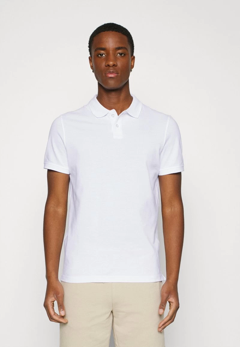 Pier One 3 PACK - Poloshirt - Bordeaux/white/dark Blue 2 Pier One 3 PACK - Poloshirt - Bordeaux/white/dark Blue – Bild 2