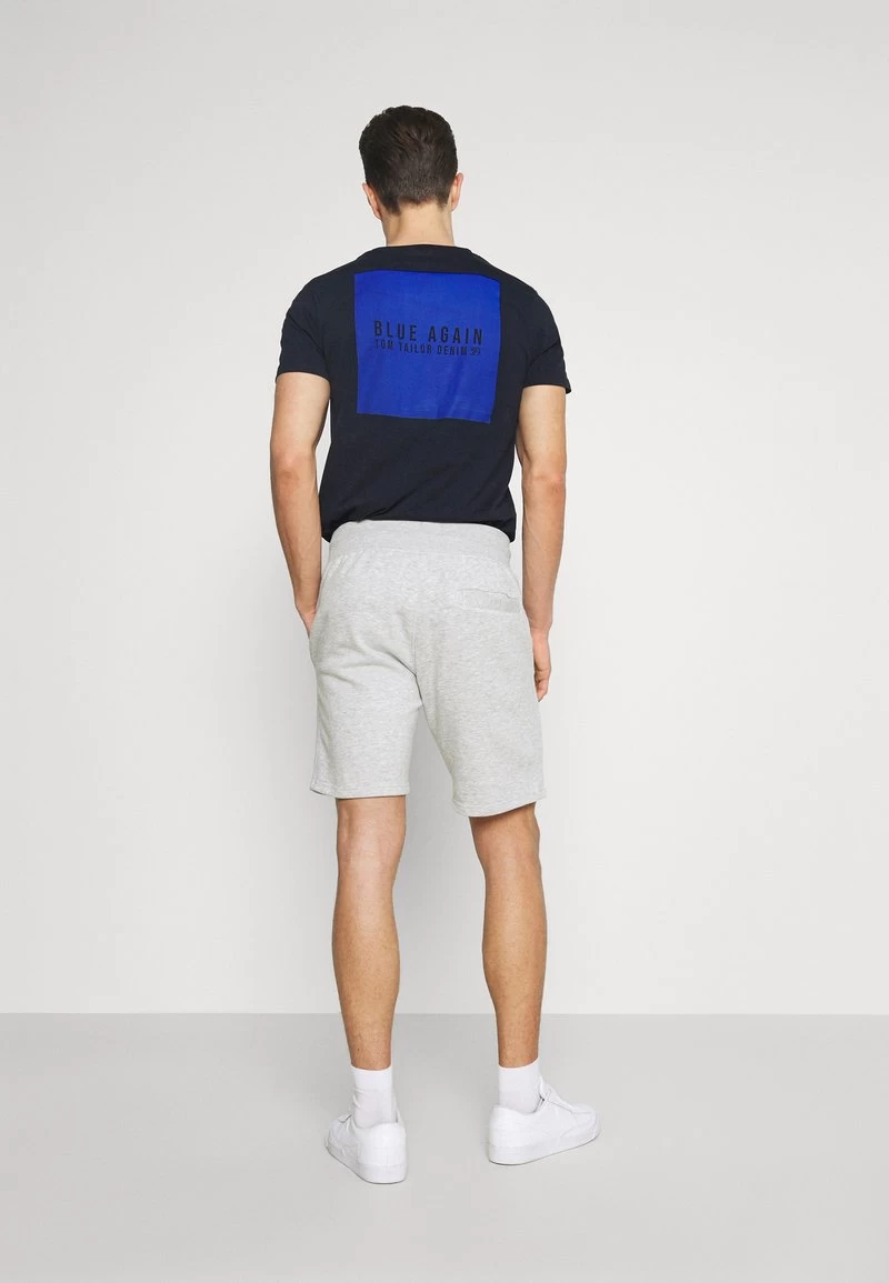 Pier One 2 PACK - Shorts - Mottled Light Grey/dark Blue 3 Pier One 2 PACK - Shorts - Mottled Light Grey/dark Blue – Bild 3