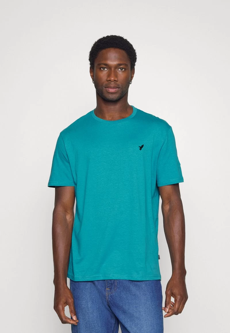 Pier One 5 PACK - T-Shirt Basic - White/blue/stone 5 Pier One 5 PACK - T-Shirt Basic - White/blue/stone – Bild 5