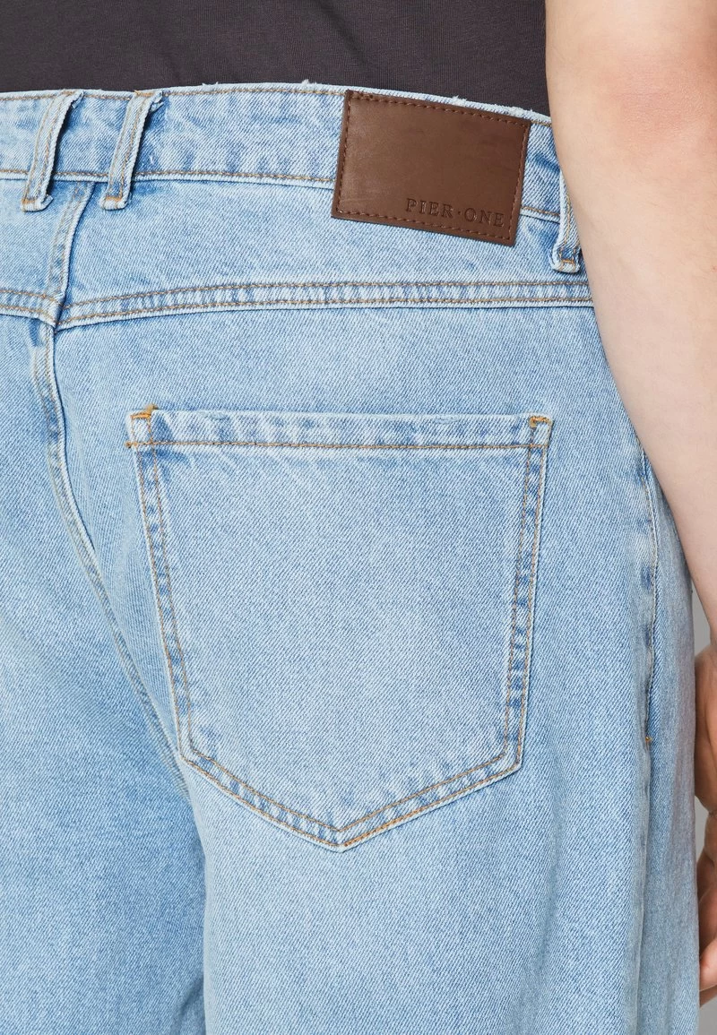 Pier One DISTRESS ON KNEES - Jeans Relaxed Fit - Light Blue Denim 4 Pier One DISTRESS ON KNEES - Jeans Relaxed Fit - Light Blue Denim – Bild 4