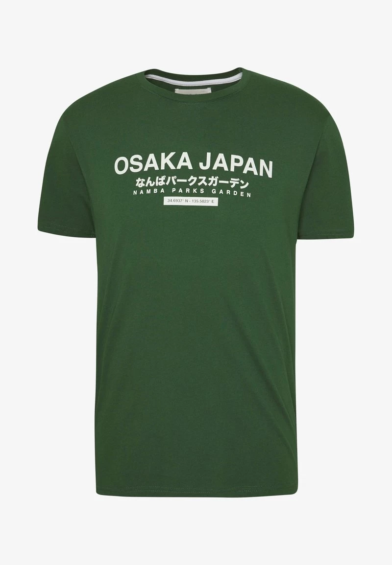 Pier One OSAKA TEE - T-Shirt Print - Green 5 Pier One OSAKA TEE - T-Shirt Print - Green – Bild 5