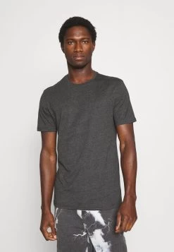 Pier One 3 PACK - T-Shirt Basic - Black/mottled Dark Grey/bordeaux 9 Pier One 3 PACK - T-Shirt Basic - Black/mottled Dark Grey/bordeaux -Pier One fbb1fa11fda54722bafd9df33f46d342