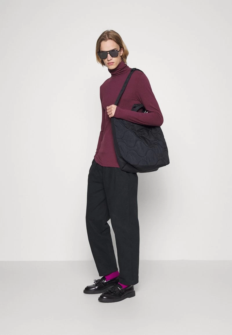 Pier One 2 PACK - Langarmshirt - Bordeaux/dark Blue 1 Pier One 2 PACK - Langarmshirt - Bordeaux/dark Blue