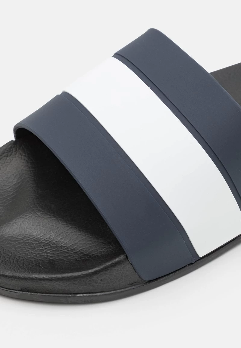 Pier One Pantolette Flach - Dark Blue/white 6 Pier One Pantolette Flach - Dark Blue/white – Bild 6