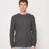 Pier One Langarmshirt - Dark Grey